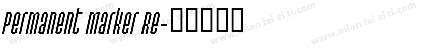 Permanent Marker Re字体转换